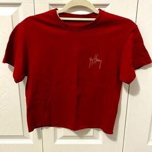 Guy Harvey crop top. FSU detail on back. Garnet. Sz small. Great condition.